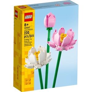 LEGO‎ Botanicals: Lotus Flowers (40647) New Unopened Box